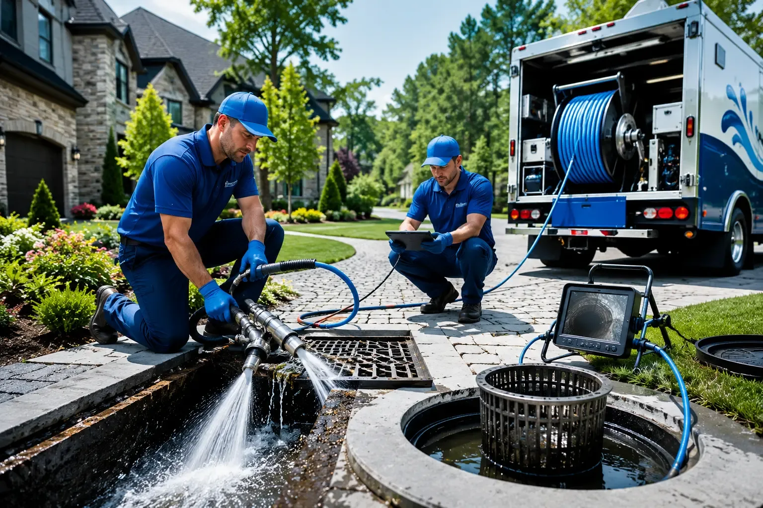 Local outdoor drain cleaning professionals in Nu Mine, PA